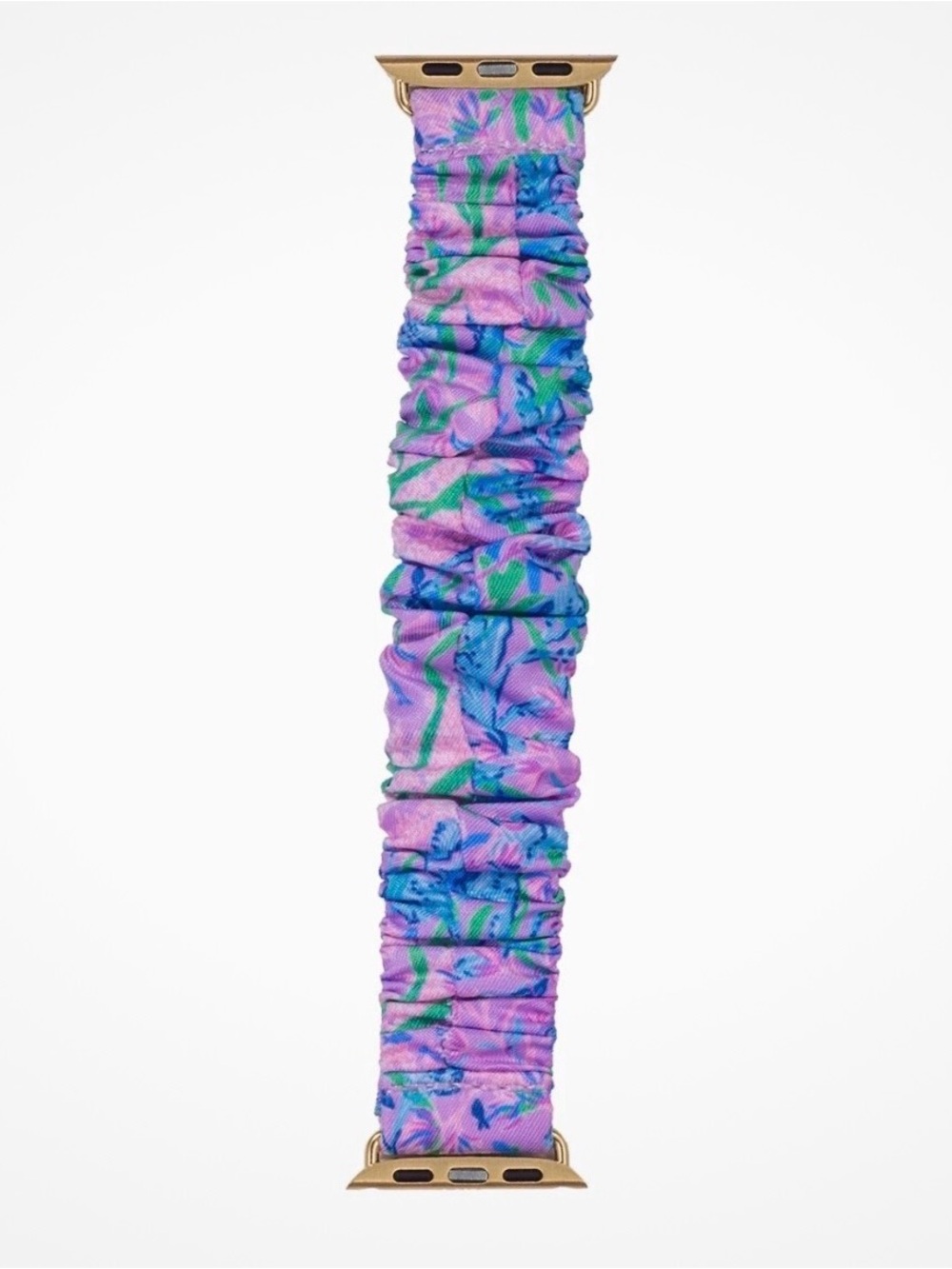 Lilly Pulitzer Scrunchie Apple Watch Band Secreat Escape Home 38/40/42/44mm NWT